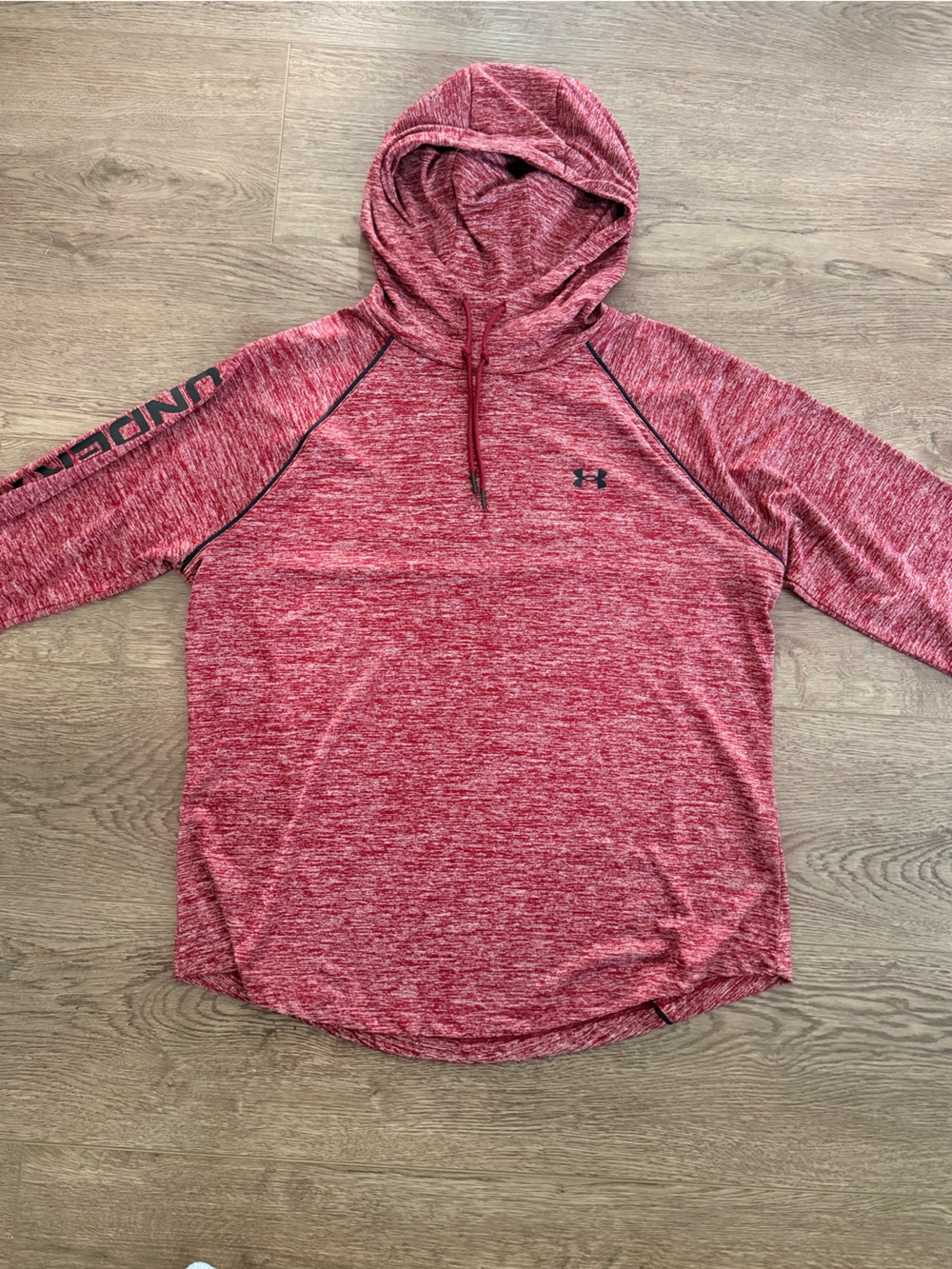 Under Armour Heathered Maroon Pullover Hoodie